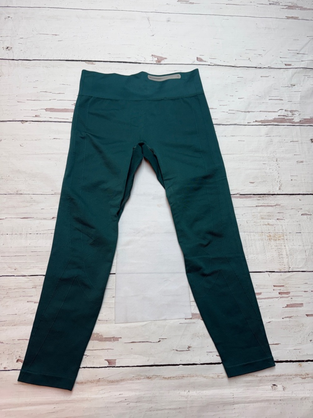 Under Armour Green Leggings Smooth Fabric Full-Length S